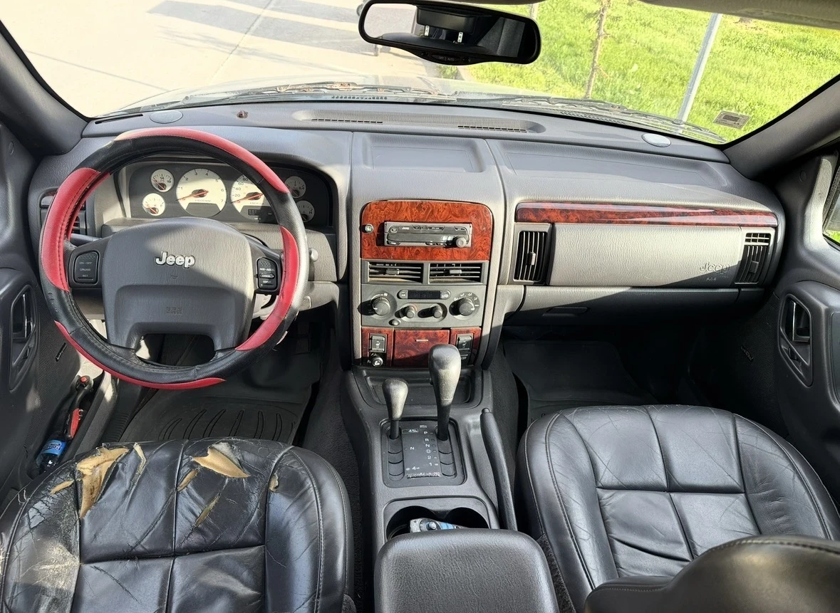 Jeep Grand cherokee 4.7, QUADRA DRIVE, ГАЗОВ ИНЖЕКЦИОН, ПОВДИГНАТ, снимка 8 - Автомобили и джипове - 54787304