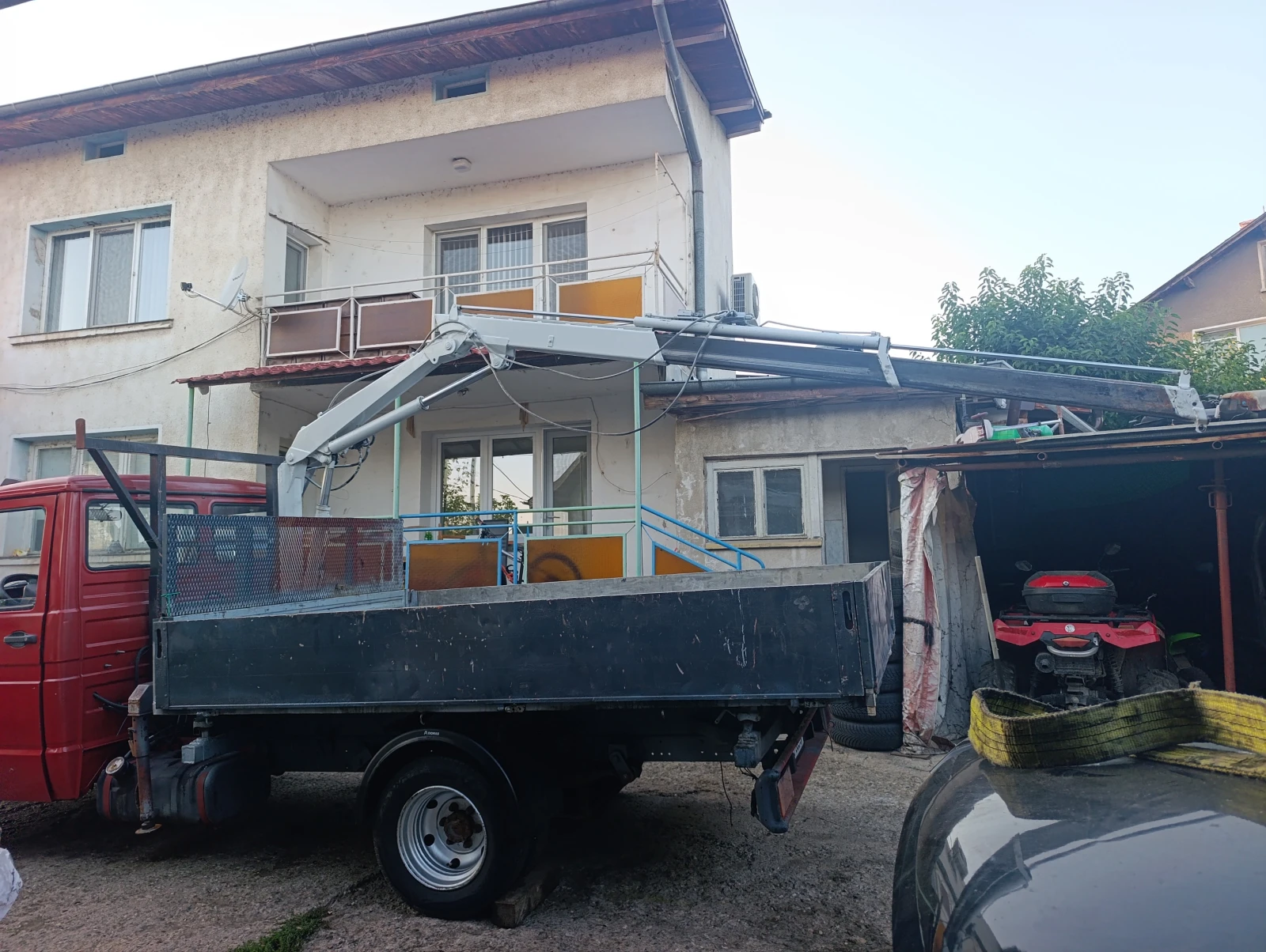 Iveco 3510 Самосвал с кран!!, снимка 5 - Бусове и автобуси - 55695050