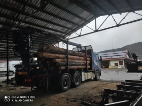 Volvo Fh 12 Кран   , 6/4 , Ремарке, може бартер, снимка 3