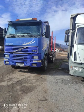Volvo Fh 12 Кран   , 6/4 , Ремарке, може бартер, снимка 4