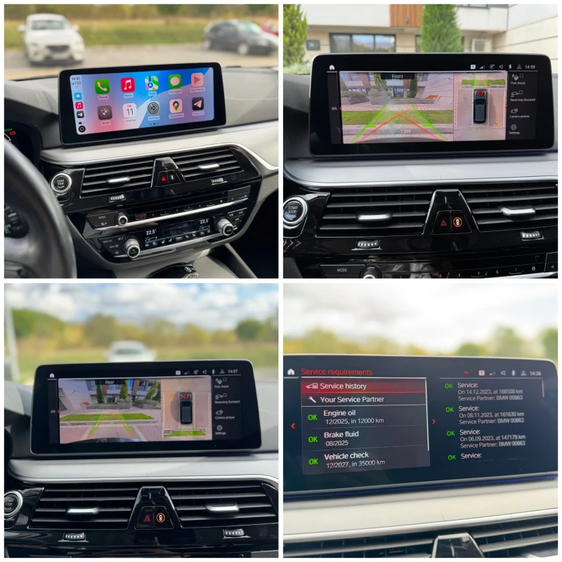 BMW 540 Xd/Laser/Carplay/Podrev/Obduh/FULL/ГОТОВ ЛИЗИНГ!, снимка 15 - Автомобили и джипове - 47547085