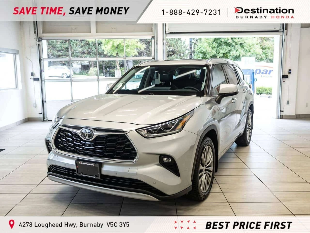 Toyota Highlander * 3.5 V6 PLATINUM PKG AWD FULLY LOADED 3 ROW LUXUR