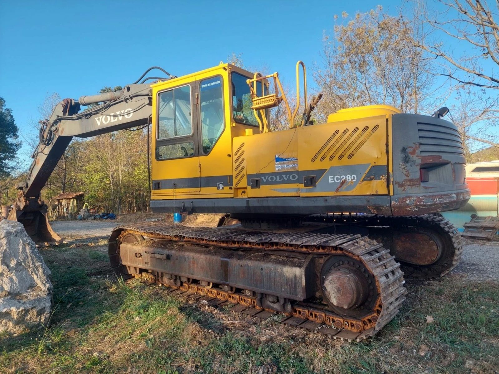 Багер Volvo EC280, снимка 1