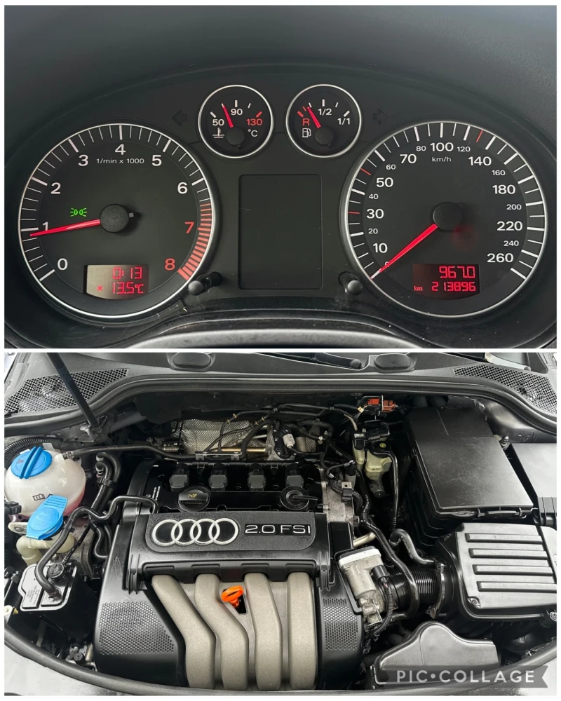 Audi A3 2.0FSI* КЛИМАТРОНИК, снимка 10 - Автомобили и джипове - 49599502