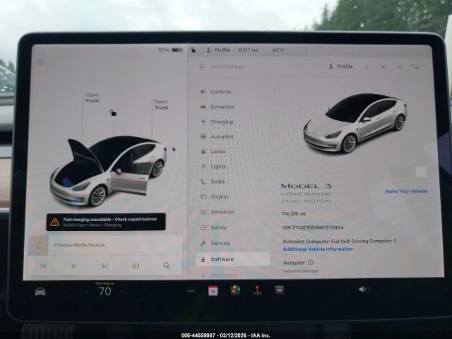 Tesla Model 3 LONG RANGE* DUAL MOTOR* , снимка 10 - Автомобили и джипове - 53978497