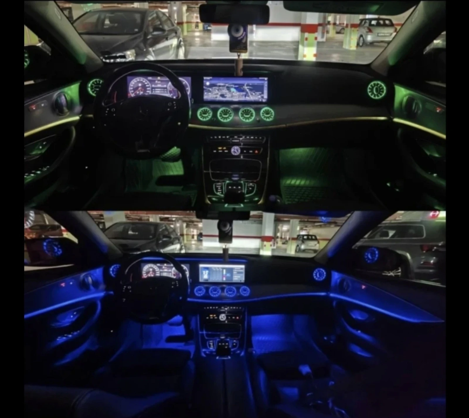 Mercedes-Benz E 220 AMG, ДИГИТАЛЕН ДИСПЛЕЙ, ПОДГРЕВ, КАМЕРА, ФУЛ! , снимка 14 - Автомобили и джипове - 53977464