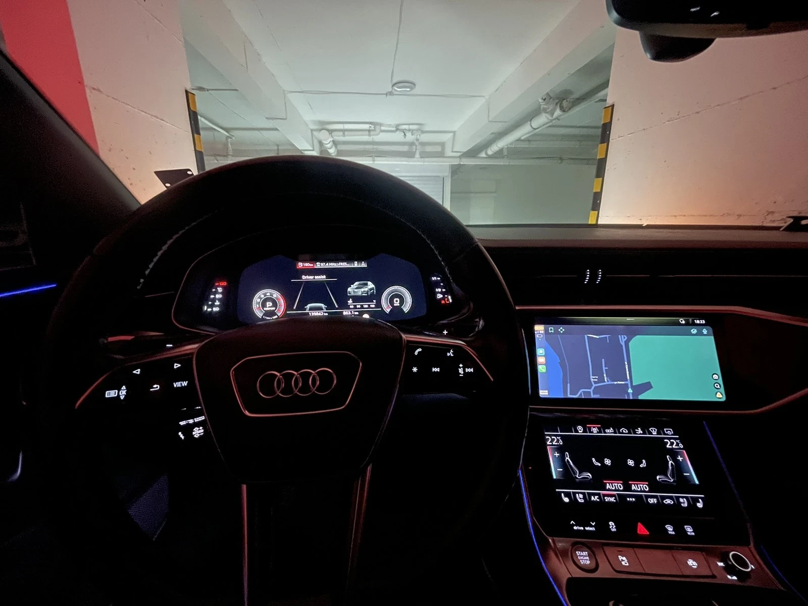 Audi A7 55 TFSI Technik Black Optic, снимка 6 - Автомобили и джипове - 54109947