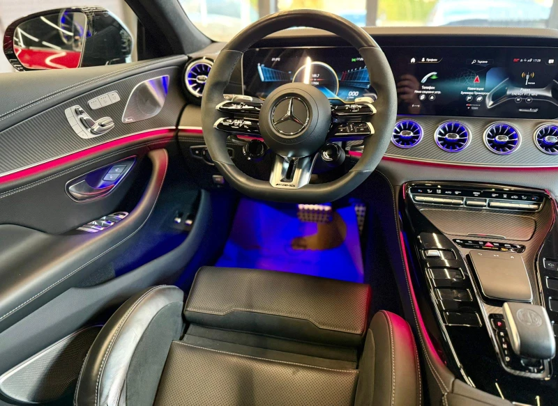 Mercedes-Benz GT 63S Peformance* Ceramic* Carbon* Лизинг* Burm High, снимка 9 - Автомобили и джипове - 52163845