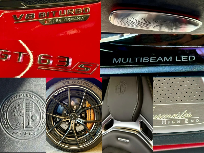 Mercedes-Benz GT 63S Peformance* Ceramic* Carbon* Лизинг* Burm High, снимка 17 - Автомобили и джипове - 52163845