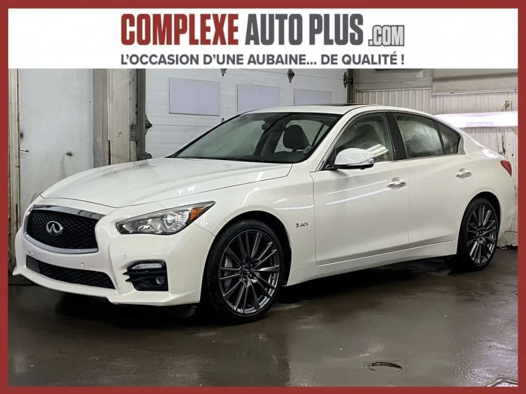 Infiniti Q50 * RED SPORT 400 3.0T * GPS, Toit, Cuir, Banc chauf