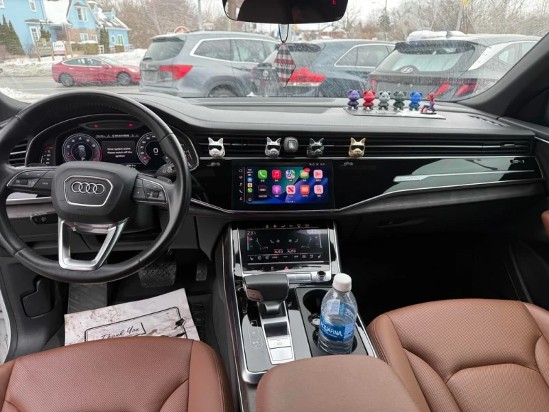 Audi Q8 * Technik * Quattro* Обдухване * Matrix * Carfax, снимка 9 - Автомобили и джипове - 53447913