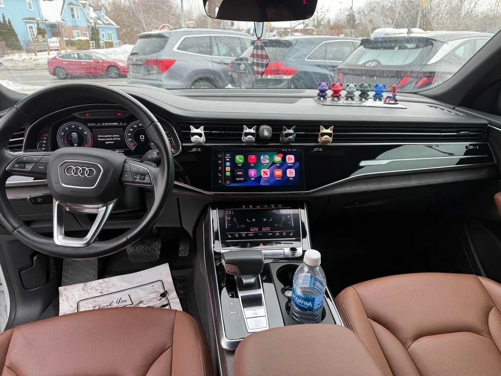 Audi Q8 * Technik * Quattro* Обдухване * Matrix * Carfax - изображение 9