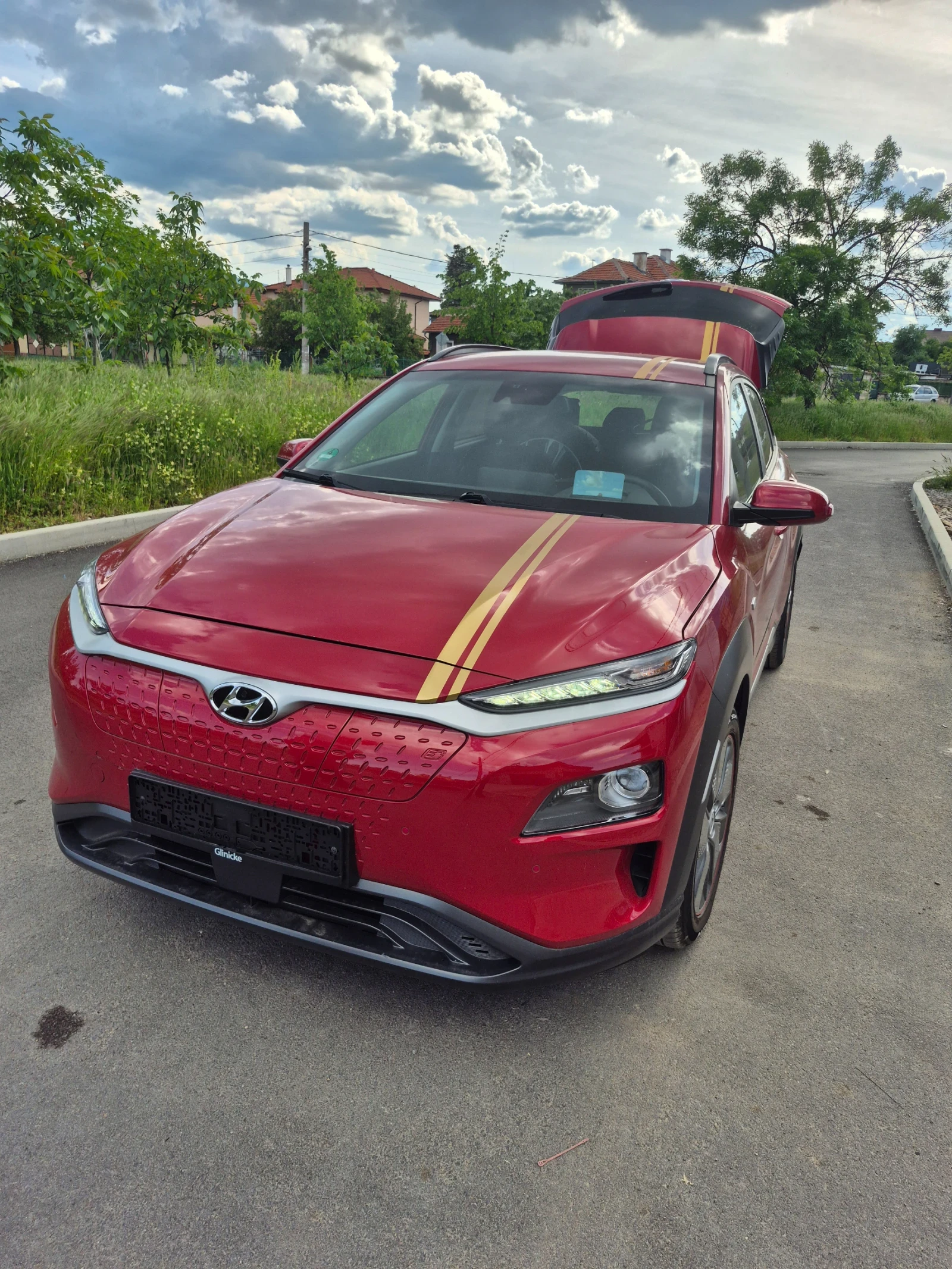 Hyundai Kona 64kwhFACELIFT/bluelink/100%SOH/ , снимка 16 - Автомобили и джипове - 54675731