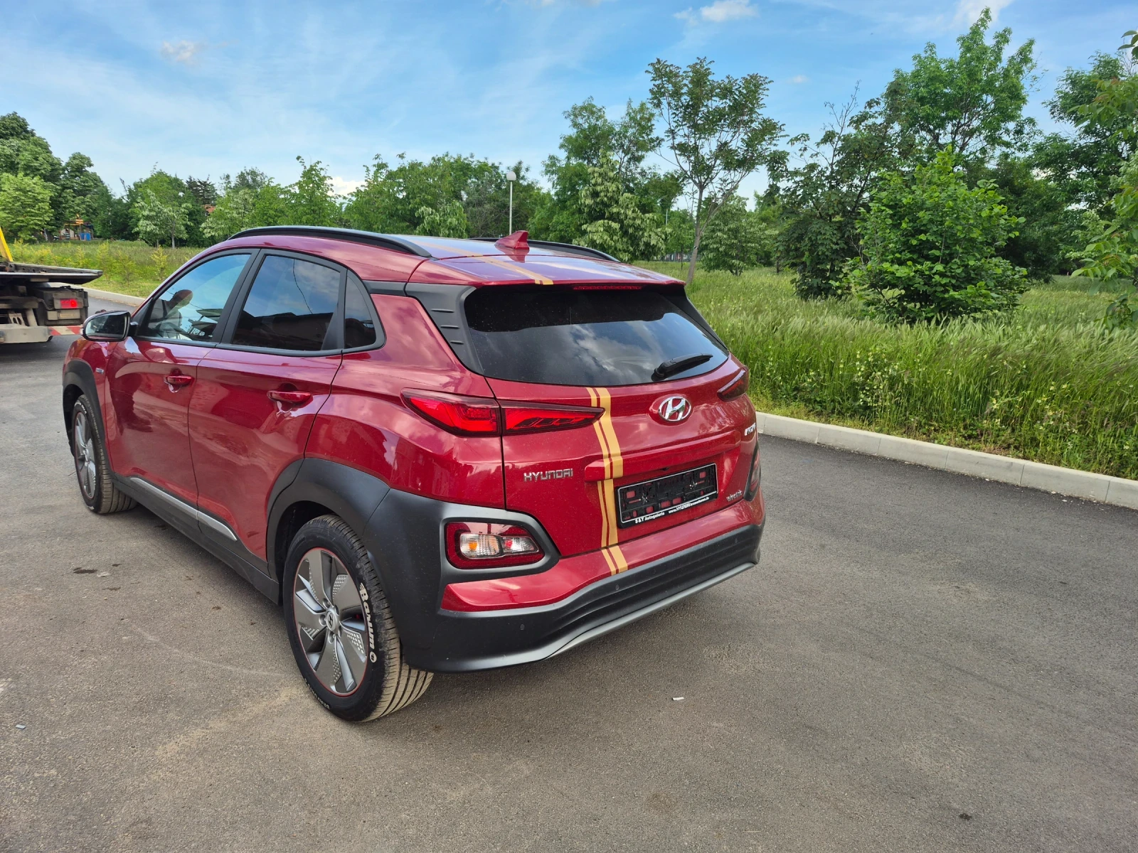 Hyundai Kona 64kwhFACELIFT/bluelink/100%SOH/ , снимка 5 - Автомобили и джипове - 54675731