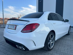 Mercedes-Benz C 300 AMG, панорама, кожа, подгрев, мемори, снимка 6