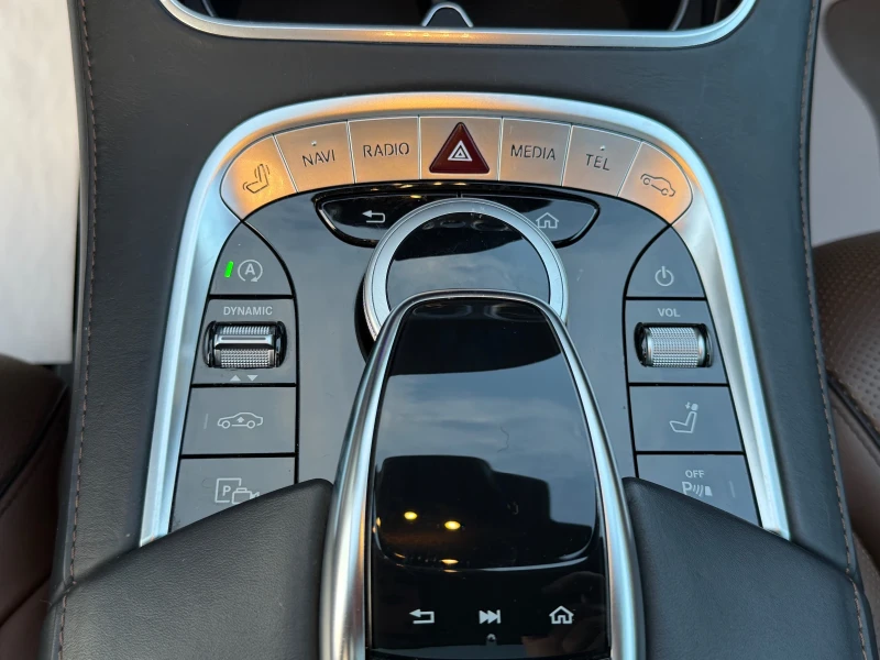 Mercedes-Benz S 560 Designo/Matrix/4x4/Navi/Pano/360/Собствен лизинг, снимка 9 - Автомобили и джипове - 53402981