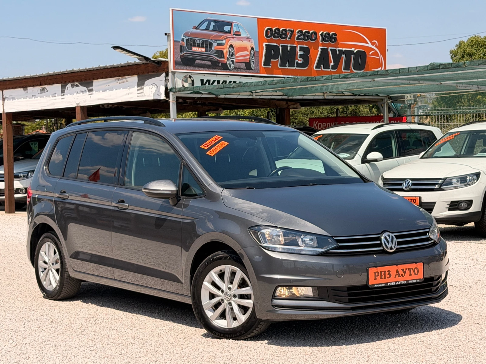 VW Touran 2.0TDI* NAVI* 6SK* 150KS* 7МЕСТА* LIZING