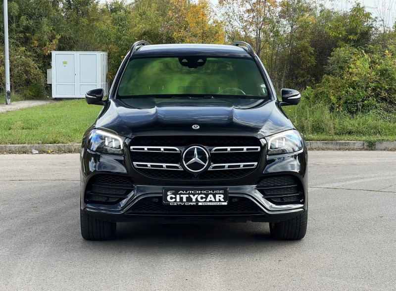 Mercedes-Benz GLS580 AMG/4M/E-ACTIVE BODY/EXCLUSIV/BURM/PANO/HEAD UP/22, снимка 2 - Автомобили и джипове - 47536345