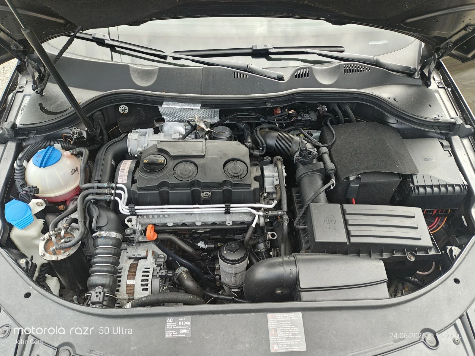 VW Passat 1.9 TDi klimatronik, 2008г., BLS, 105 k.c., снимка 16 - Автомобили и джипове - 55034938