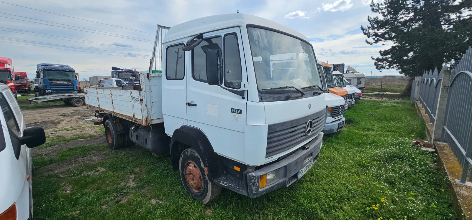 Mercedes-Benz 817 Самосвал , снимка 7 - Камиони - 54140518