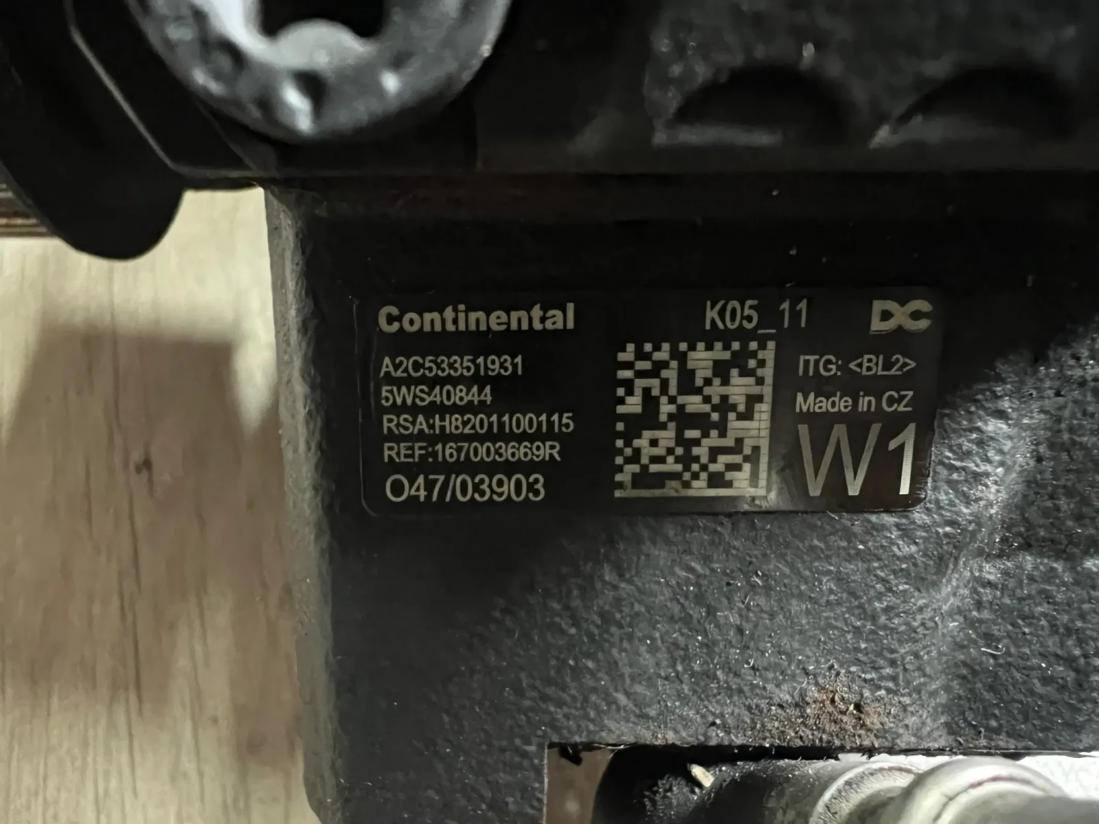  H8201100115     RENAULT NISSAN 1. 5DCI 167003669R  CONTINENTAL K0511 8201100115 | Mobile.bg   2