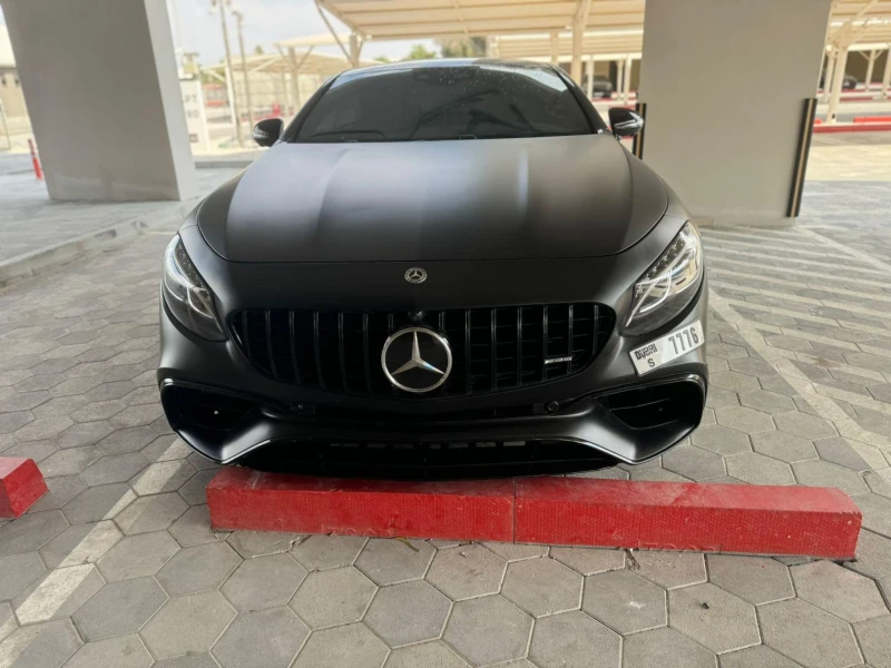 Mercedes-Benz S 63 AMG Coupe Burmester Panorama, снимка 1 - Автомобили и джипове - 48380696