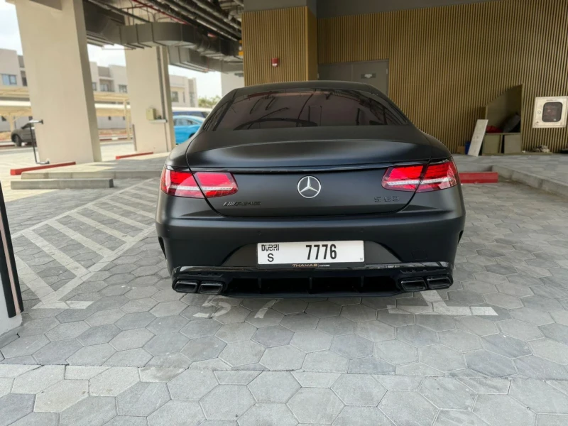 Mercedes-Benz S 63 AMG Coupe Burmester Panorama, снимка 4 - Автомобили и джипове - 48380696