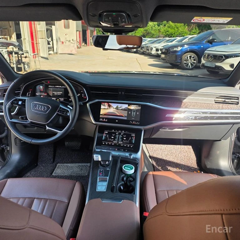 Audi A6 45TFSI* MATRIX* S* LINE* ОБДУХВАНЕ* ХЕДЪП* LANE* A, снимка 9 - Автомобили и джипове - 55538016