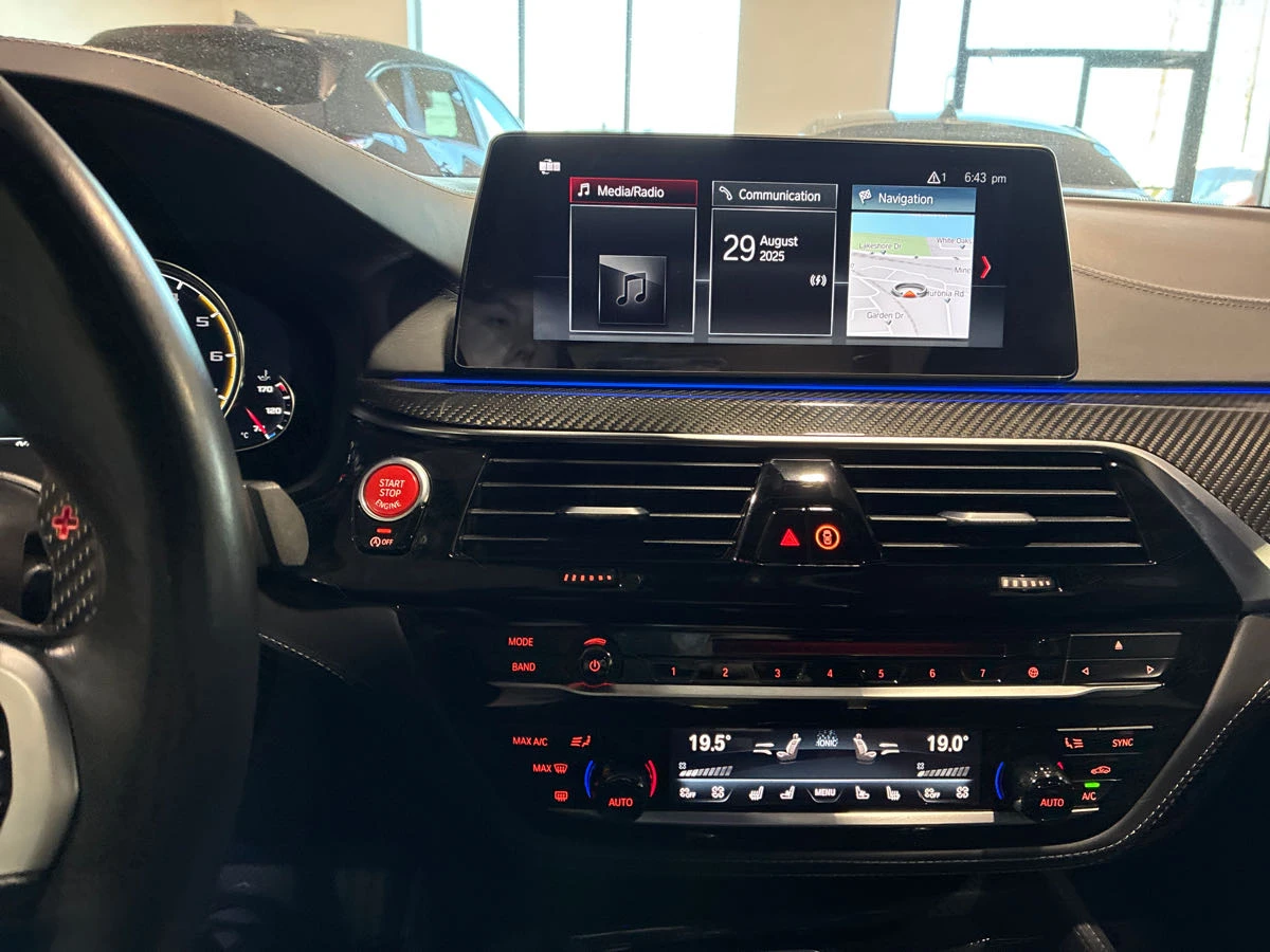 BMW M5 КЛИП* КАРБОНОВ ТАВАН* ОБДУХВАНЕ * ГЕНЕРАЦИЯ* CARFA - изображение 8