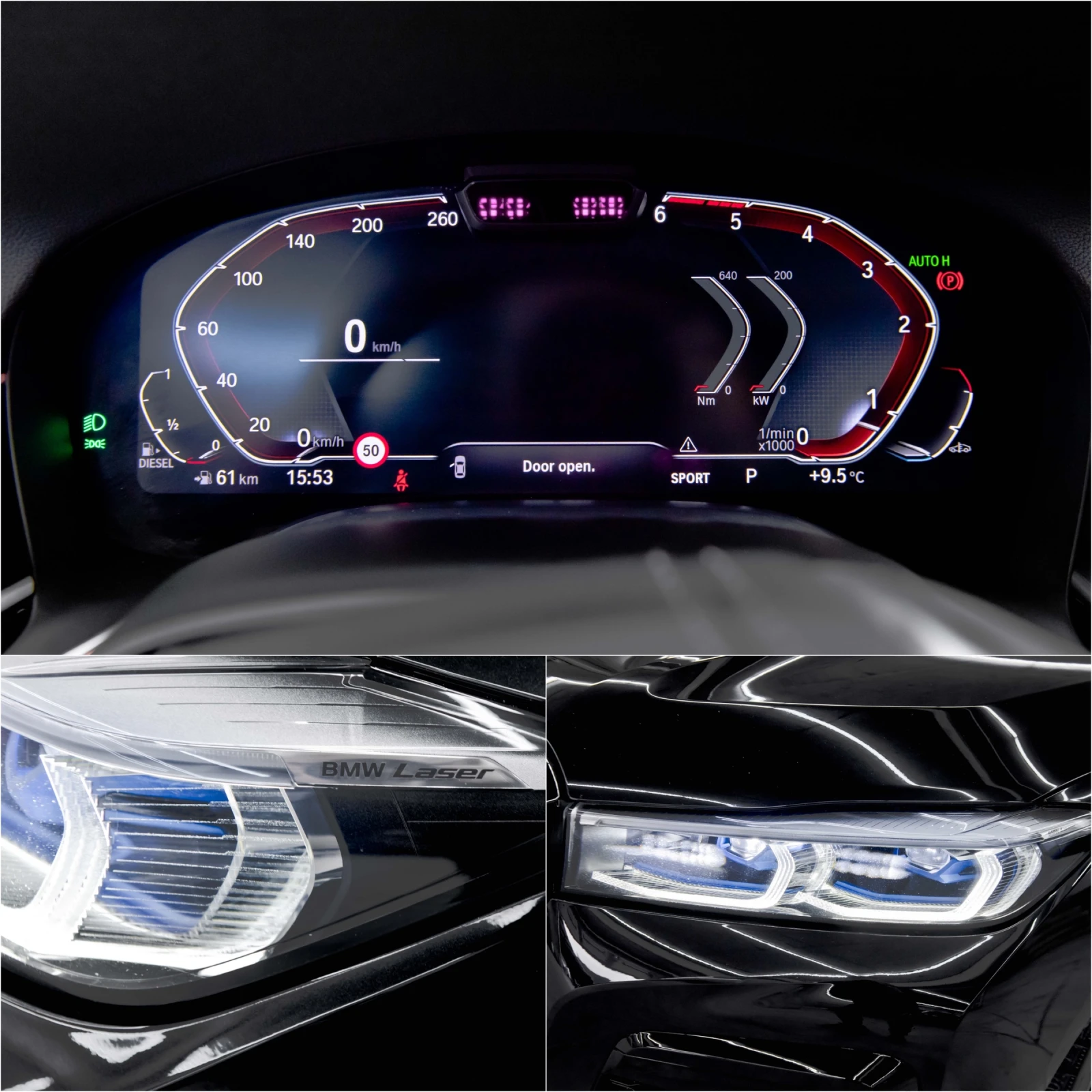 BMW 730 D* 3xTV* Laser* H&K* Масаж, снимка 17 - Автомобили и джипове - 53906321