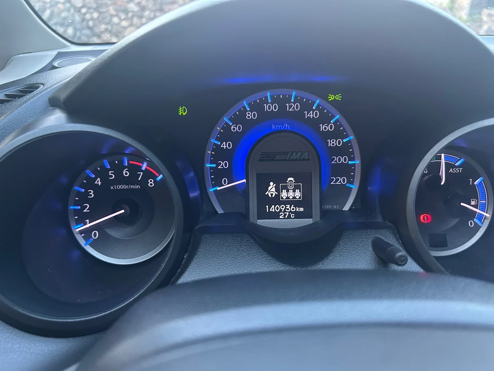 Honda Jazz 1.3 Hybrid Face Panorama , снимка 8 - Автомобили и джипове - 55826536