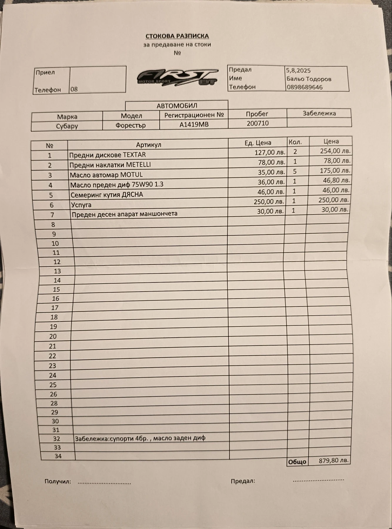Subaru Forester SH 2.0R LPG 4x4, снимка 15 - Автомобили и джипове - 55871857