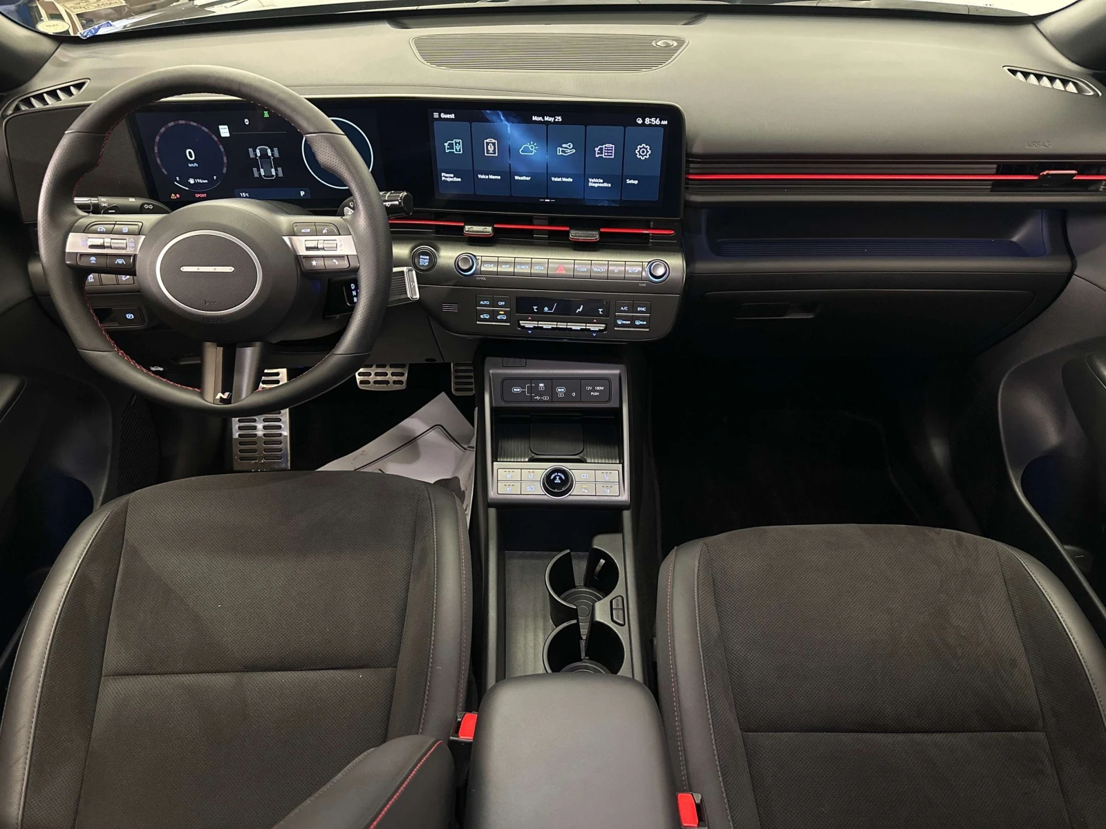 Hyundai Kona 4X4 1.6 TURBO/КОЖА, ЦЕНА ДО БГ, снимка 9 - Автомобили и джипове - 54989594