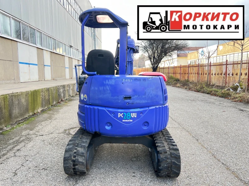 Багер Komatsu 3 Тона / Джойстици / Като Нов!!!, снимка 4 - Индустриална техника - 48587560