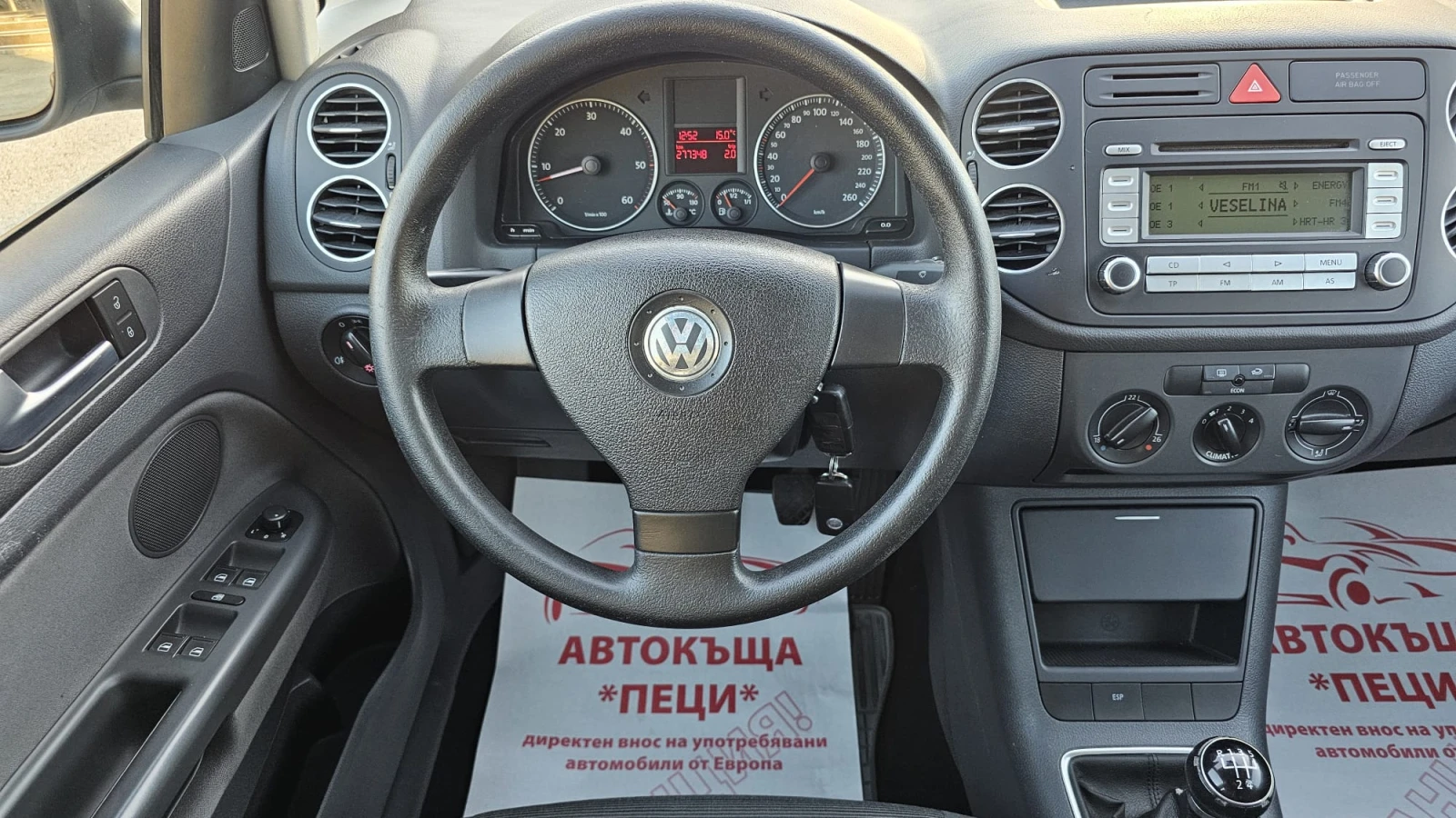 VW Golf Plus 1.9TDi 90HP 5SP-EURO 4-ТОП СЪСТ.-ЛИЗИНГ - изображение 10