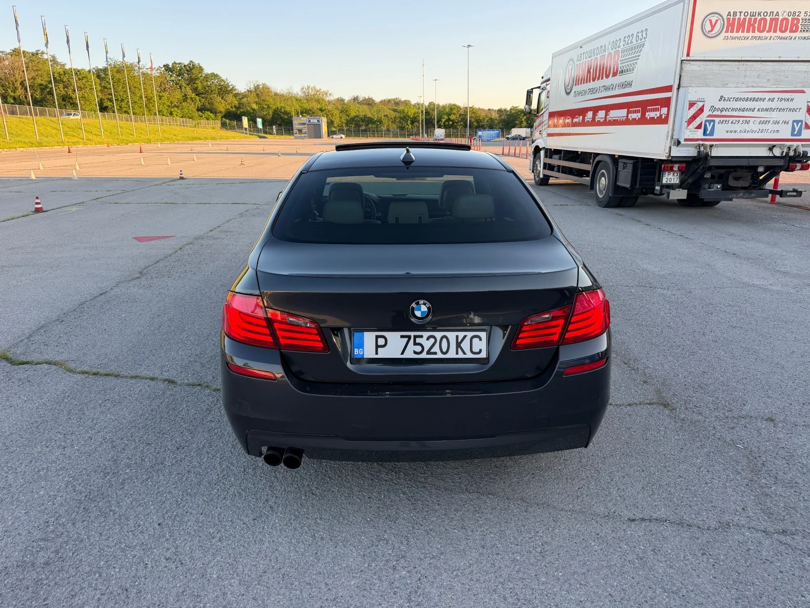 BMW 530 M-PACK/ВАКУМ/Head UP/ 360 /СМЕНЕНИ ВЕРИГИ/ БАРТЕР!, снимка 5 - Автомобили и джипове - 54683156