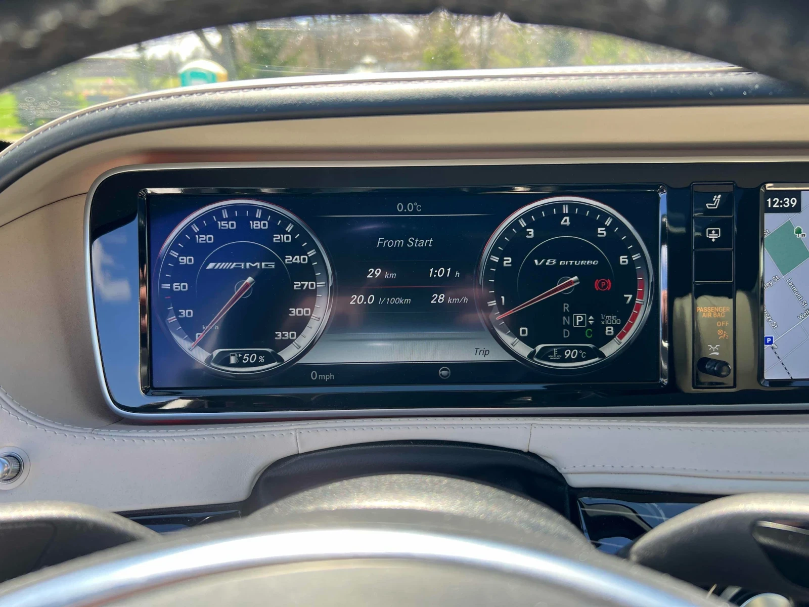 Mercedes-Benz S 63 AMG CARFAX, снимка 12 - Автомобили и джипове - 54948203