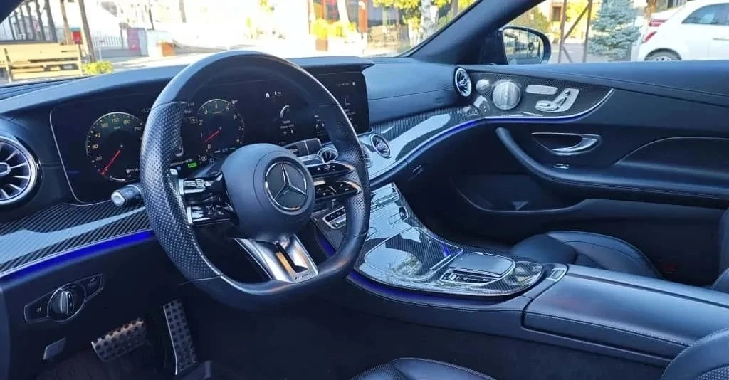 Mercedes-Benz E 53 AMG Coupe 4Matic+ , снимка 10 - Автомобили и джипове - 56633829