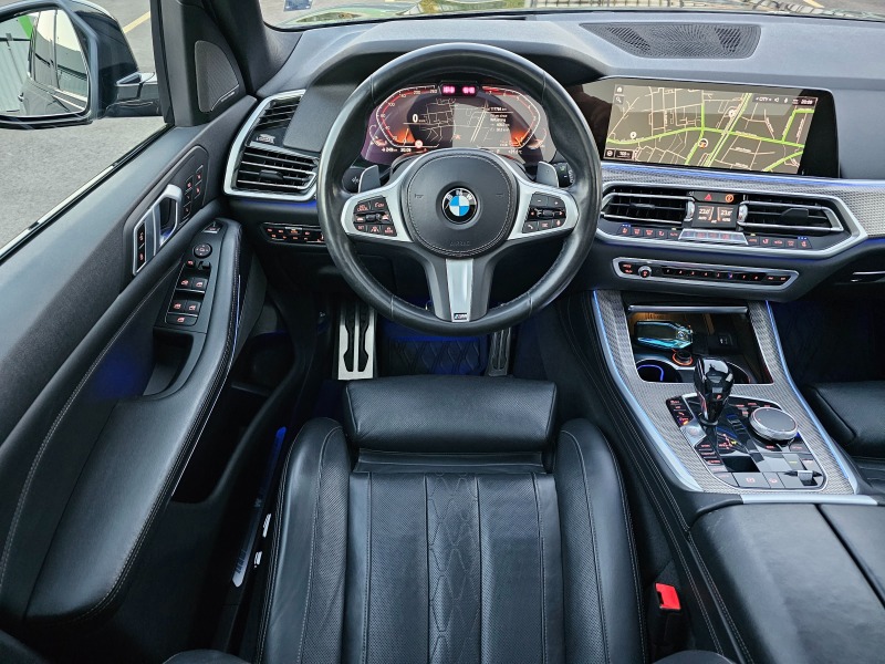 BMW X5 40i/XDrive/ M-SPORT/ HARMAN-KARDON/ 22&#34;/, снимка 12 - Автомобили и джипове - 42002621