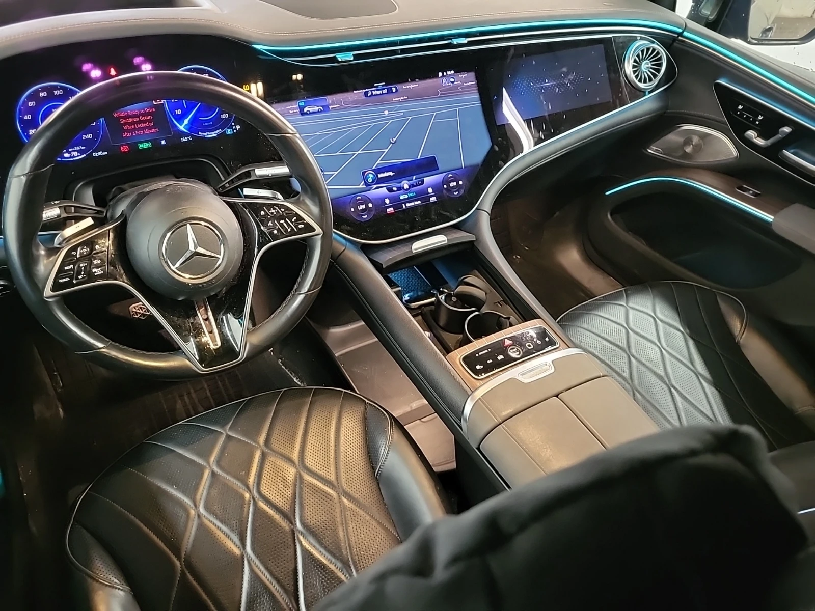 Mercedes-Benz EQS 580 AMG 4MATIC HYPERSCREEN TV-������ | Mobile.bg � ����������� 10