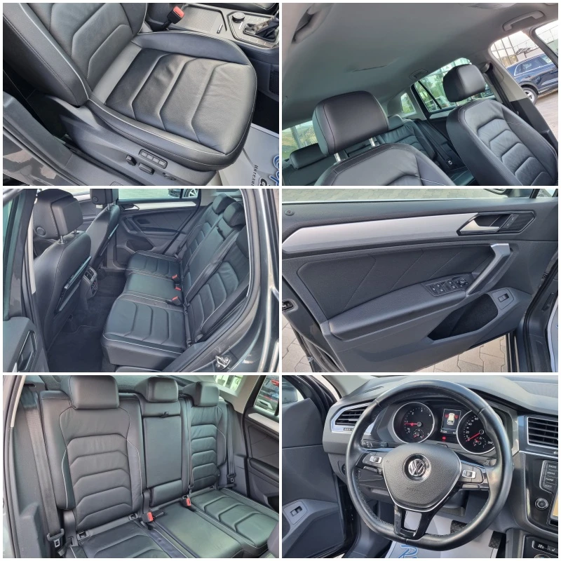 VW Tiguan 2.0TDi-150ps 4 MOTION* KEYLESS, КОЖА, LED, DISTRON, снимка 14 - Автомобили и джипове - 56310842