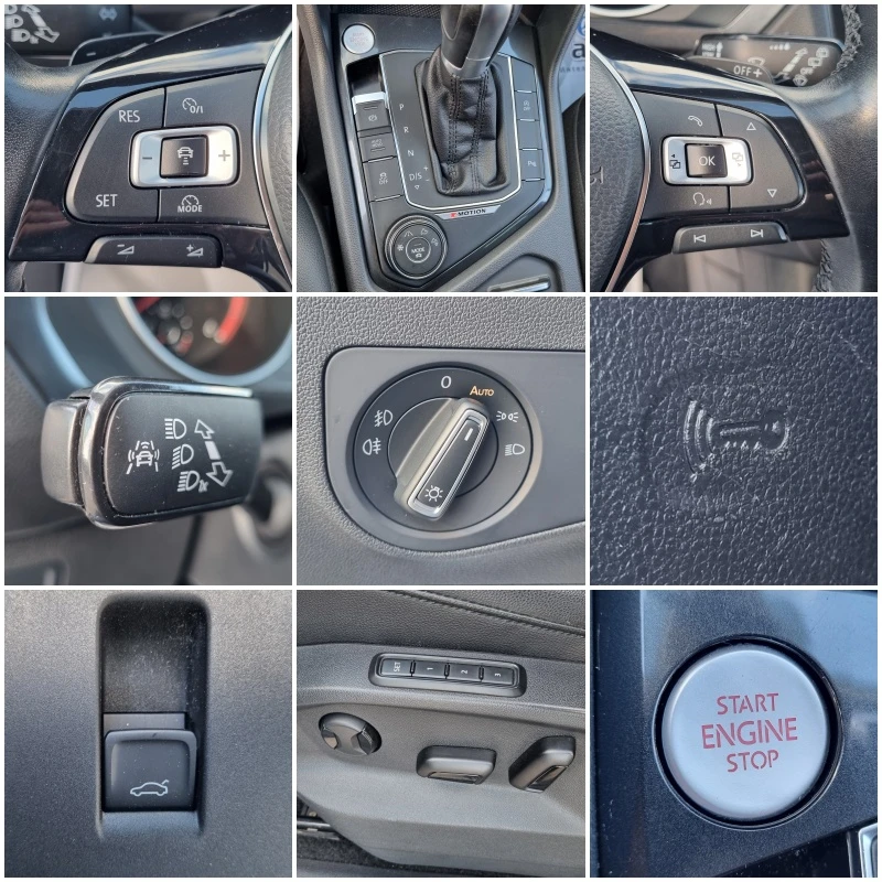 VW Tiguan 2.0TDi-150ps 4 MOTION* KEYLESS, КОЖА, LED, DISTRON, снимка 16 - Автомобили и джипове - 56310842