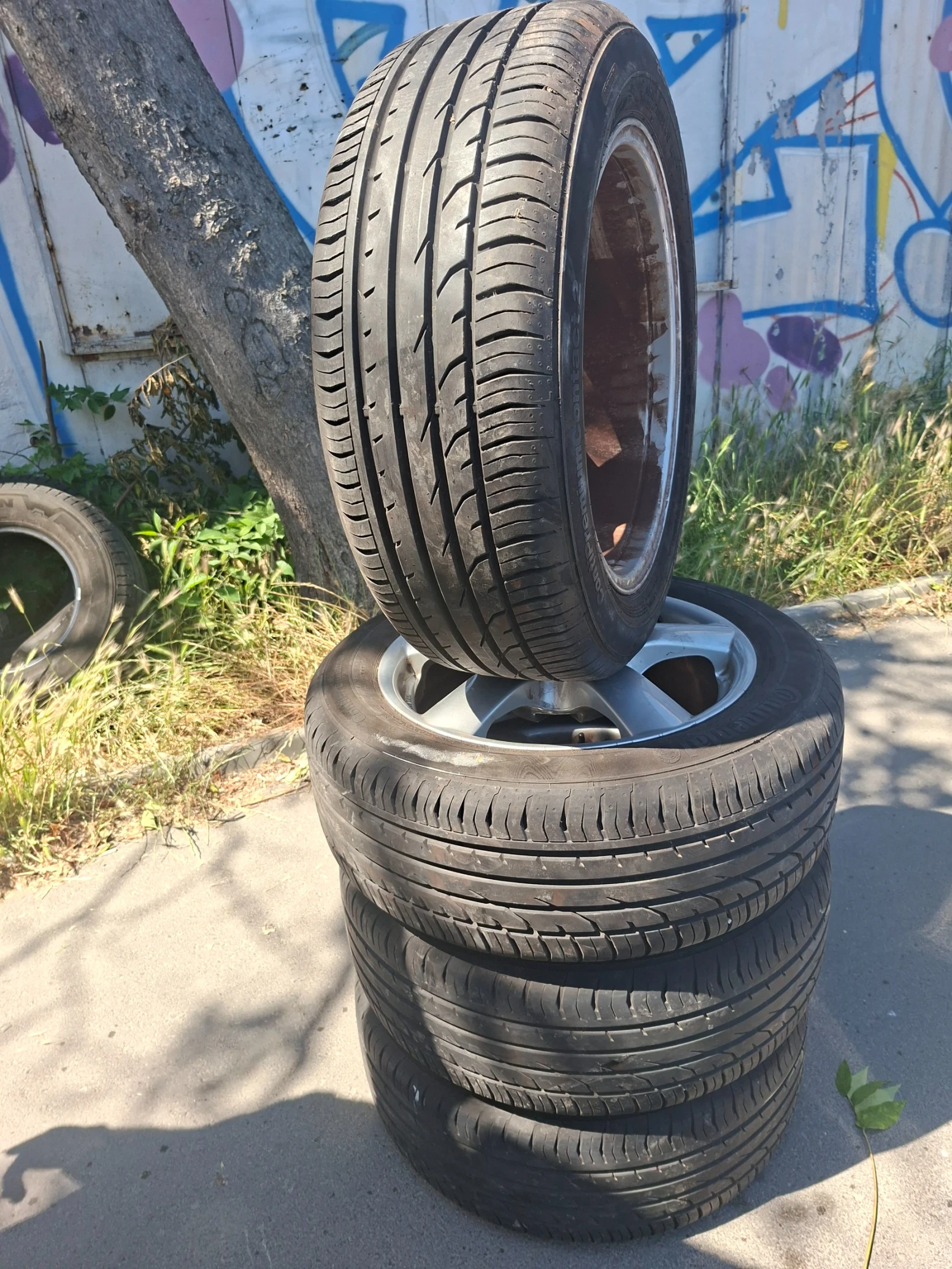 Гуми с джанти , снимка 3 - Части - 55008866