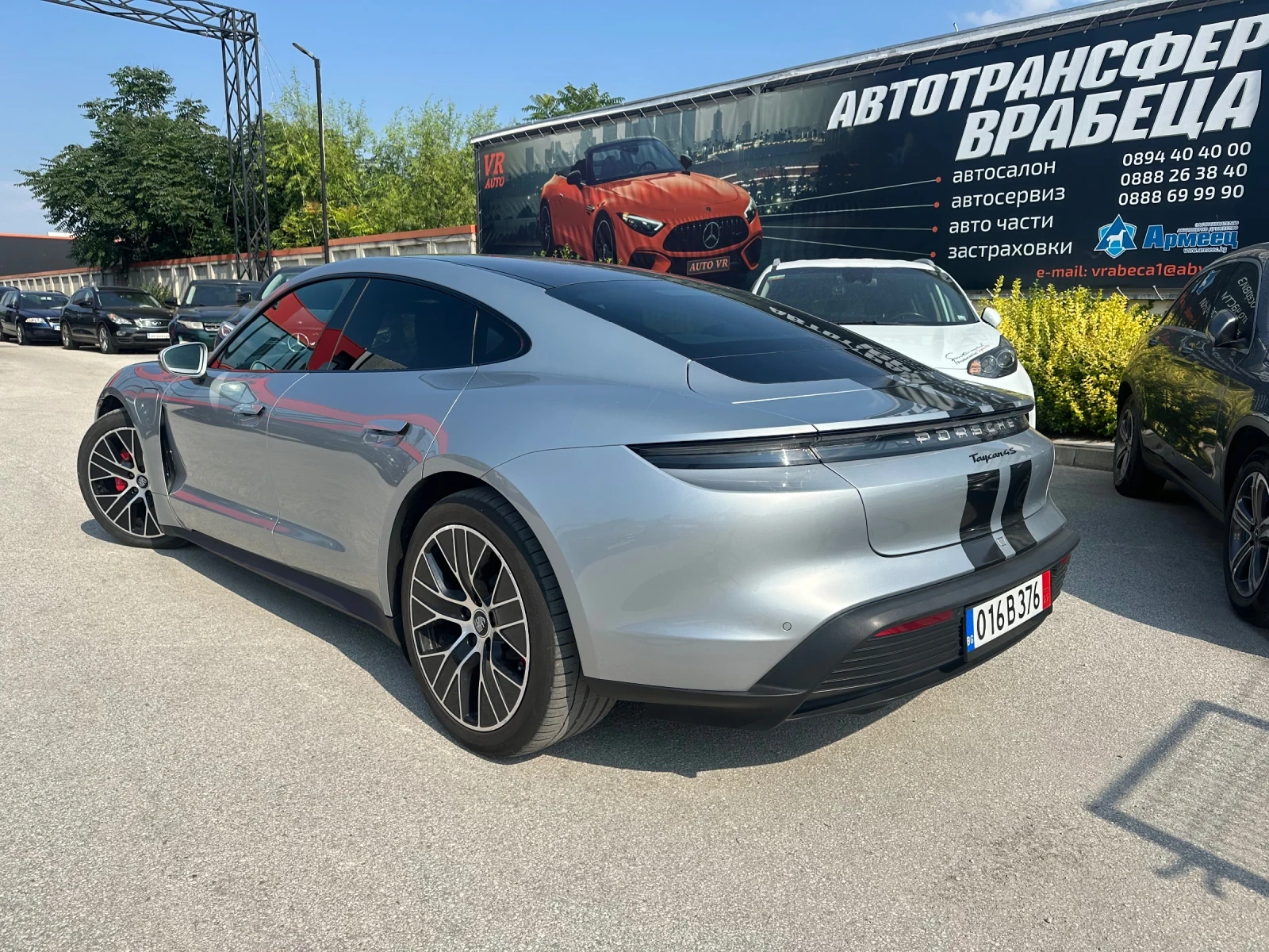 Porsche Taycan 4S 4х4 Дистроник Камера Панорама BOSE, снимка 3 - Автомобили и джипове - 55063017