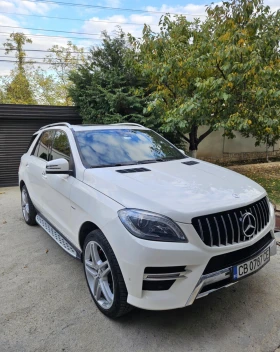 Mercedes-Benz ML 350 PREMIUM FULL, AMG optic. Сменени вериги, снимка 1