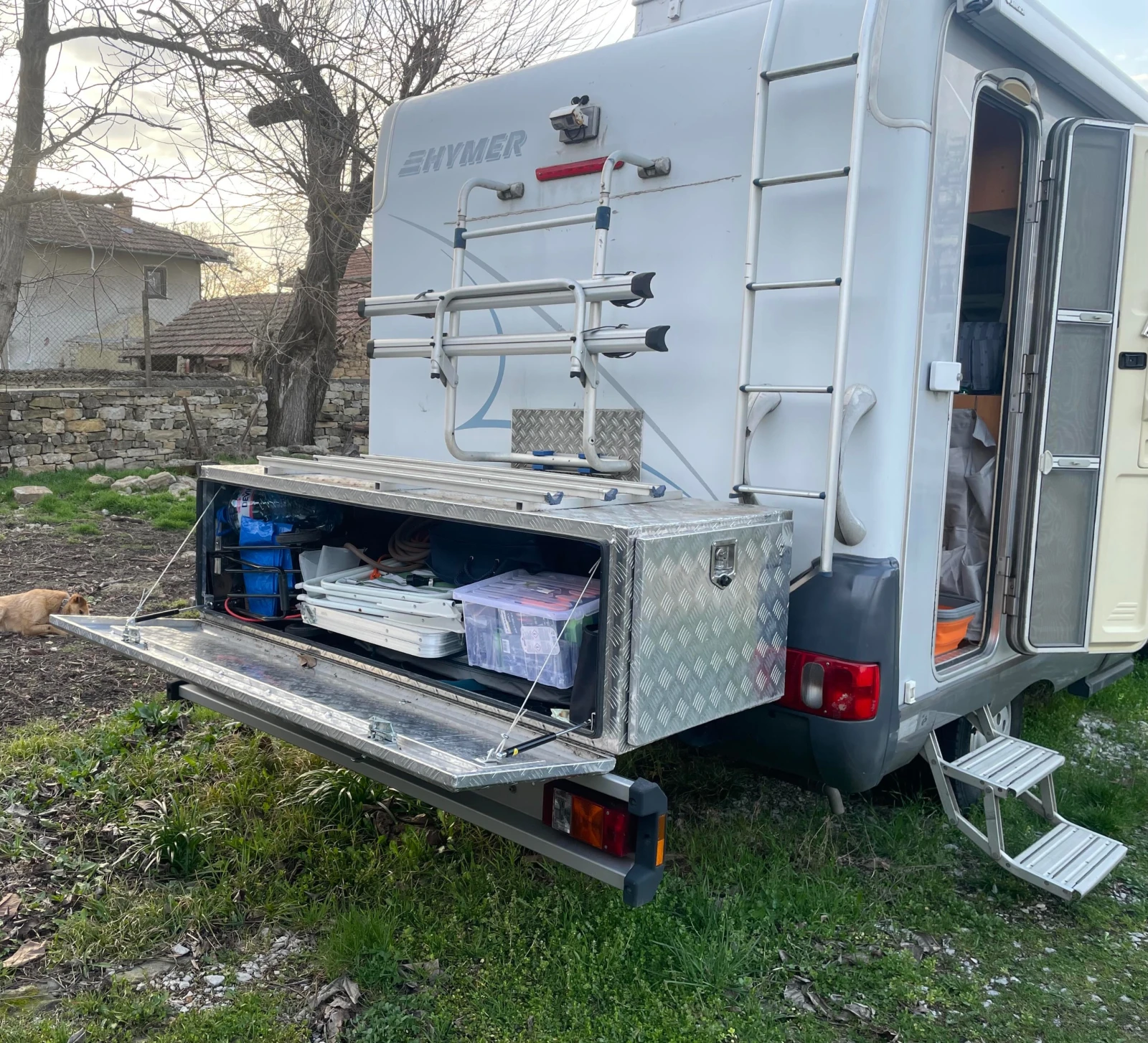 Кемпер HYMER / ERIBA c494, снимка 4 - Каравани и кемпери - 53977493