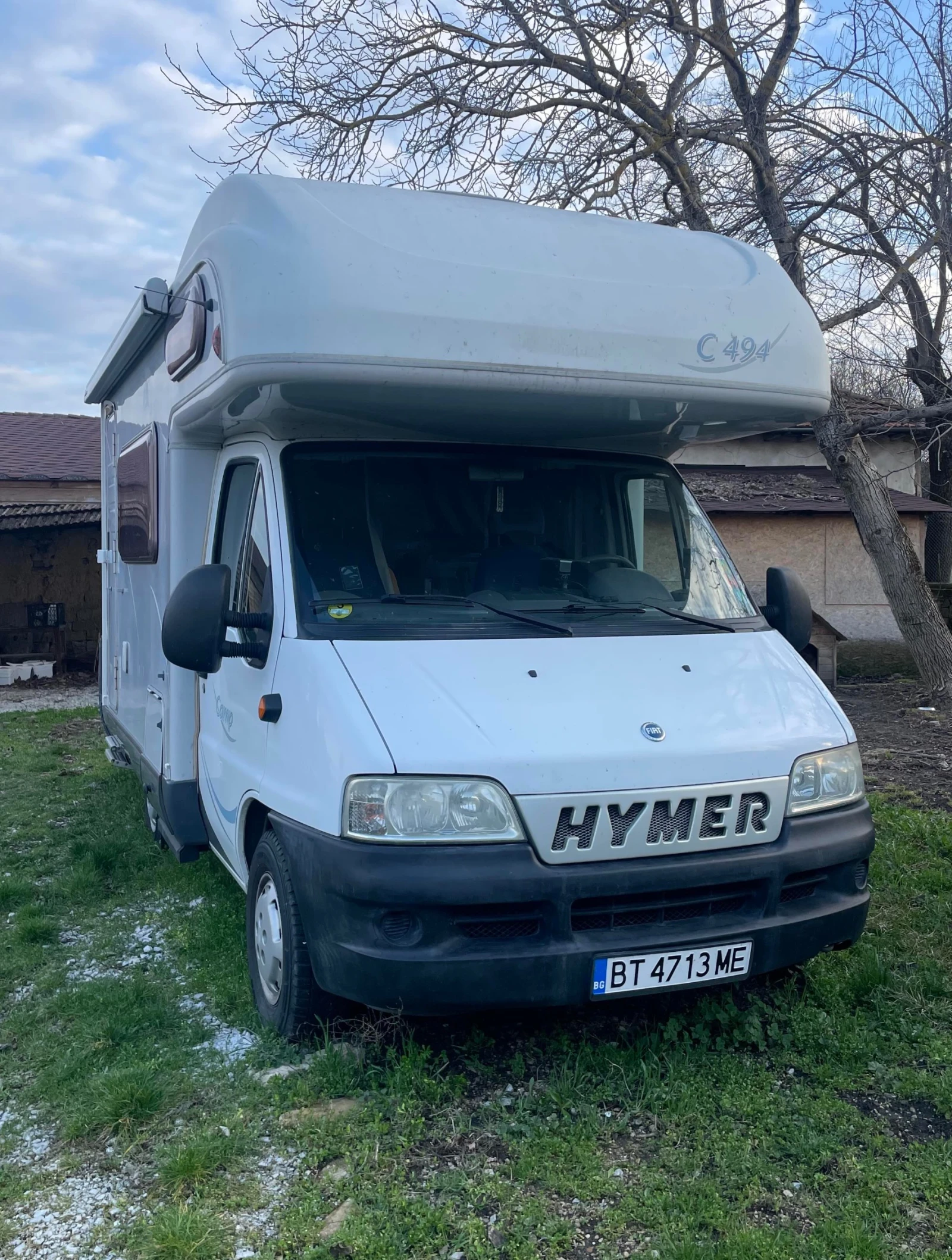 Кемпер HYMER / ERIBA c494, снимка 2 - Каравани и кемпери - 53977493