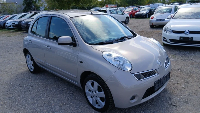 Nissan Micra 1, 2i АВТОМАТИК НАВИГАЦИЯ , снимка 2 - Автомобили и джипове - 51667476