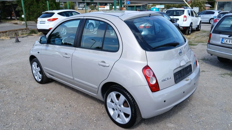 Nissan Micra 1, 2i АВТОМАТИК НАВИГАЦИЯ , снимка 5 - Автомобили и джипове - 51667476