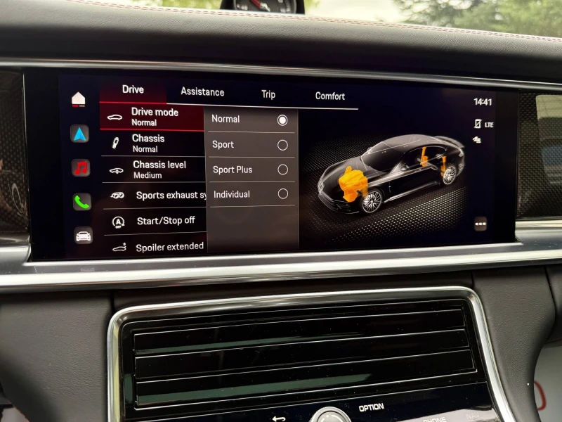 Porsche Panamera Turbo S/PDLS+ /PDK/PDCC SPORT/PCCB/Soft Close/HuD, снимка 13 - Автомобили и джипове - 52031318